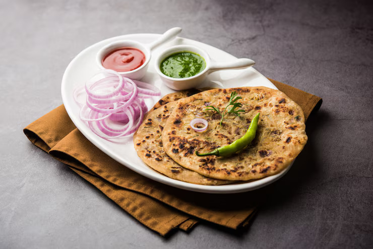 onion-parotha-pyaj-parantha-kanda-paratha-served-with-tomato-ketchup-green-chutney_466689-5973